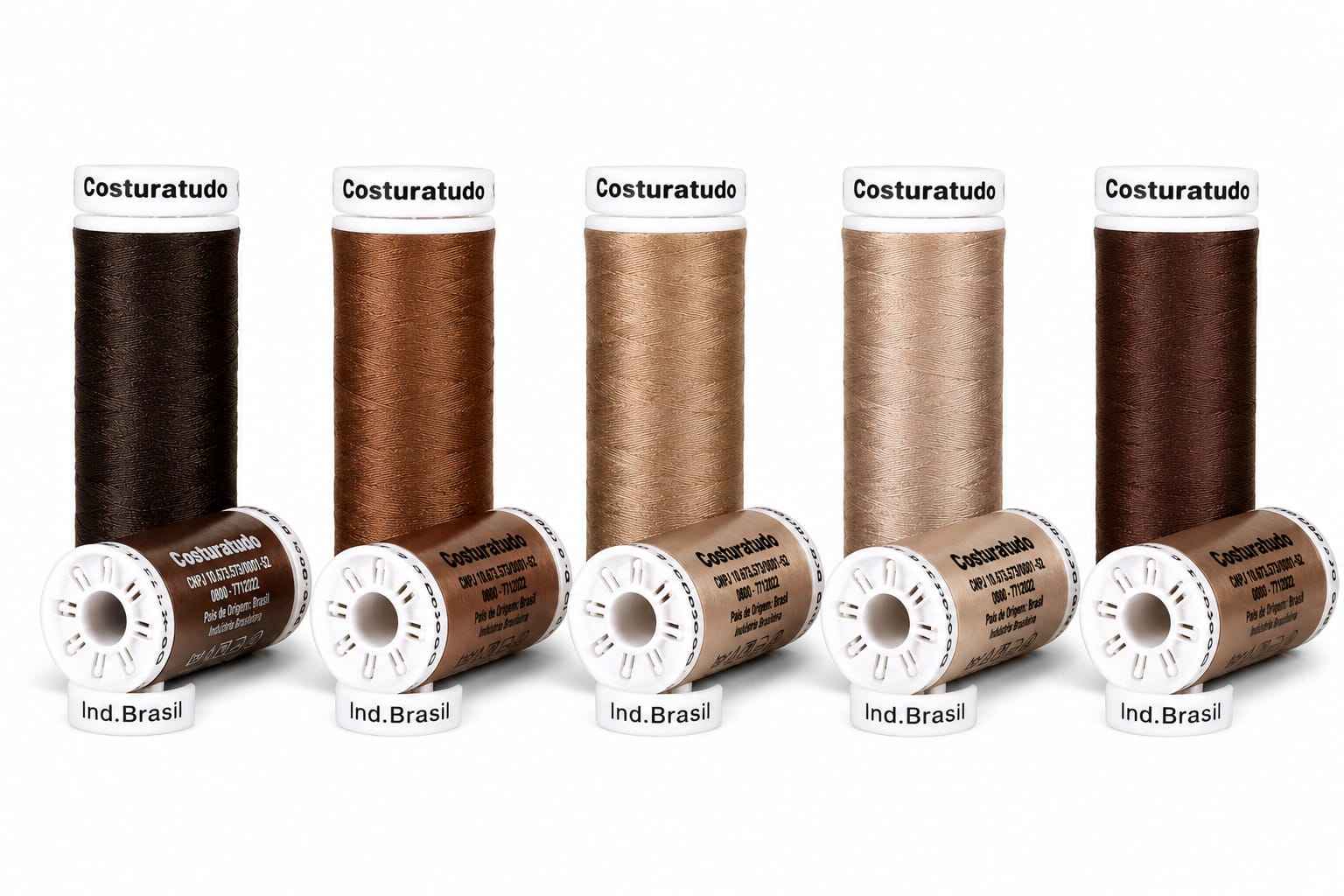 LINHA COSTURA COSTURATEX BEGES/ MARRONS